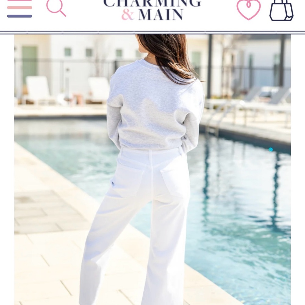 Women's White Jeans